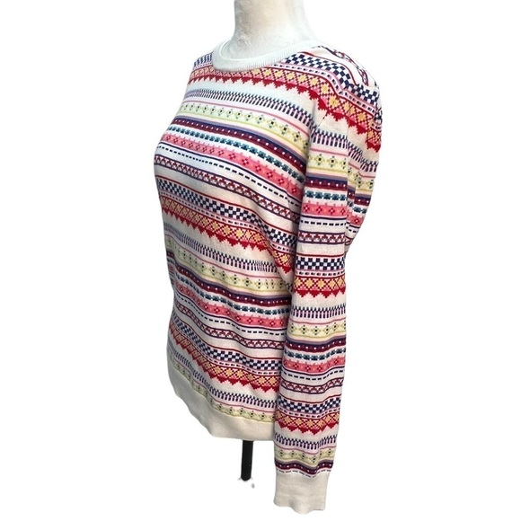 GAP Cotton Striped Alpine Crew Neck Sweater - Picture 7 of 11